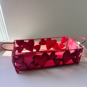 Valentine metal basket!
